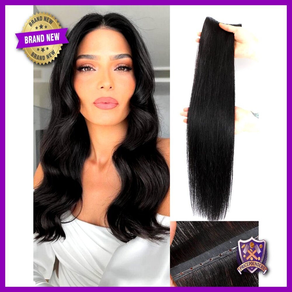 Butterfly Weft Hair Extensions Human Hair Seamless Layered Volume Length